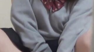 Japanese Teen's Intimate Moment Captured On Camera - Naughty college girl Fucked