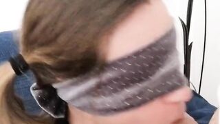 Blondie's First Time - Sex Ed Lesson Ends With A Facial