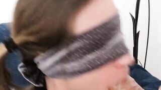 Blondie's First Time - Sex Ed Lesson Ends With A Facial