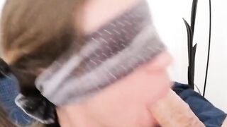 Blondie's First Time - Sex Ed Lesson Ends With A Facial