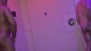 Asian hotties Jessie Lee & Danny Wilcockx share steamy shower sex
