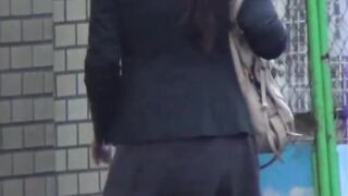 Public Peeping - Busty Beauties Fucked In A Public Restroom