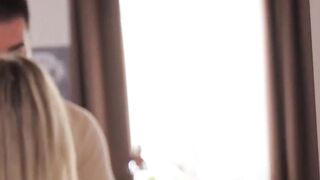 Blondie Babe Lily Blossoms Gets Anal Pounding From Hunk With Big Dick