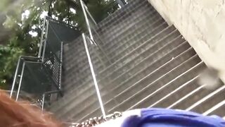 Public Peeing #2 - Dirty Girls Outdoor Golden Shower Party