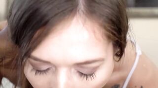 Hot Blonde Teen Sucks Better Than Any Sluty Milf - POV BJ with Facial