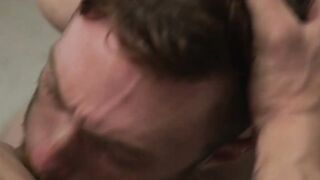 Mechanics Rimjob & Face Fuck - Dominant Mechanic Fucks His Customer Hard