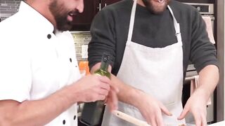 Dominant Chef Fisting Apprentices Ass - Food Porn Parody