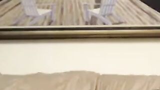 Big Booty Babe Loves to Show Off Her Ass - MILF Camgirl Fucks Herself