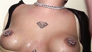Short-Haired Blondie From The Uk Gets Rough And Raw In A Hardcore Fuck