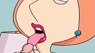 Big Boob Babe Gives Famous Toon Character A Hand Job And BlowJob In Virtual Reality