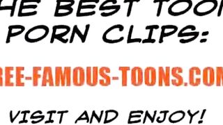 Big Boob Babe Gives Famous Toon Character A Hand Job And BlowJob In Virtual Reality
