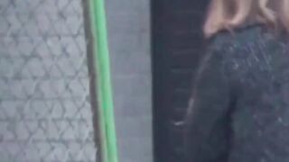 Cute Japanese girls unaware of being recorded while peeing