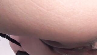 Cute Japanese girls unaware of being recorded while peeing