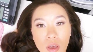 Kim Kardashian's Look-Alike Stepsister Fucks Stepbrother In The Ass - POV