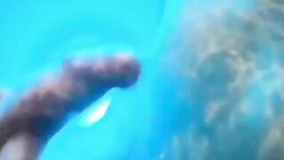 I'm a tourist and my name is Gia who came to Constanța and I saw a boy at the pool. A