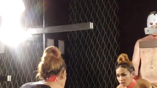 Anal surprise: Older Guy Fucks Masked Transgender Girl in Rough Style