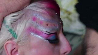 Heavy Ink Babe Jessica Lynn Rides A Monster Dick - Hardcore Fucking