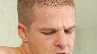 Steamy Shower Threesome - Alexis Fawx & Kendra Cole Anal Gangbanged by Hunks