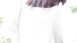 Public Peeing #2 - Bold barely legal Japan Girl Unknowingly Filmed Peeing Outdoors