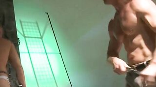 Flogging Fantasy - Sexy Man Endures Flogged And Slapped By Dominatrix