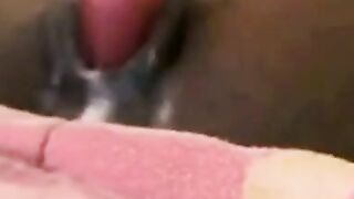 Erotic Sensuality - Black Girl Uses Dildo to Masturbate on Webcam