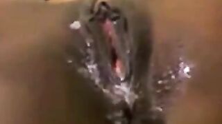 Erotic Sensuality - Black Girl Uses Dildo to Masturbate on Webcam