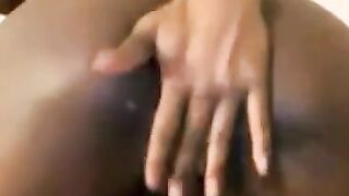 Erotic Sensuality - Black Girl Uses Dildo to Masturbate on Webcam