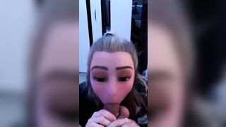 I Turned inside a Real Life Cartoon Anime Eighteen Skank