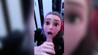 I Turned inside a Real Life Cartoon Anime Eighteen Skank