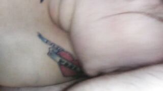 Long butt cum hoe takes 2 long dicks into point of view