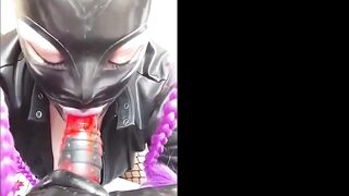 Pvc Head Hood Latex Sub bimbos miss Maskerade Devoted to