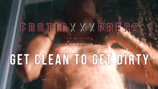 Chilly Waterjet makes Silky Cum and then she Squirts on