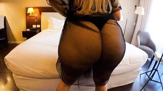 Amazingly Hot Thick Butt want all his Cum inside her Mouth