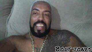 Long Butt, tattoo, Ebony ,bolt Jones