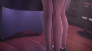 Overwatch D.va on a Pool Table [ best D.va SFM