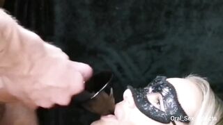 Oral Sex and LONG Cummed inside the Funnel! all Swallowed.