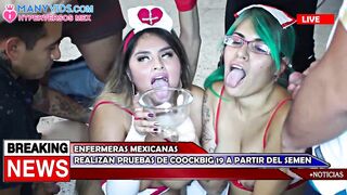 Filthy Nurses make a Test of Coockbig 19+, they Love