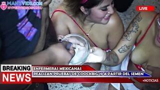 Filthy Nurses make a Test of Coockbig 19+, they Love