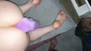 Nailed School Girl inside Hentai Cat Costume with Anal Tail