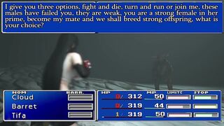 Tifa Lockhart x Minotaur monster