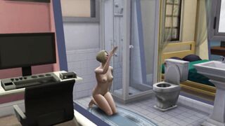 The Girls are Exhausted from the Desire for Sex. Masturbation
