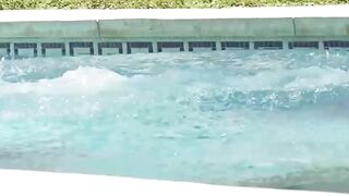 Allen King knows hot to clean the pool and bottom for AJ Xclusive