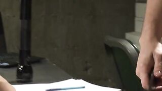 Arrogant cop Eli Hunter tormented in BDSM by his prisoner Wolf Hudson