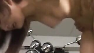 Secret Garage Play: Japanese Amateur Creampie