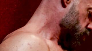 Sebastian Bluu blowjobs Steve Arcturus before enduring his mature cock