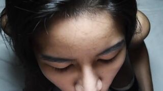 Naughty Thai femboy enjoyed hardcore ass fucking after giving a blowjob
