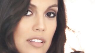 Big tits blonde girl Amy Leigh Andrews posed after Latina Raquel Pomplun