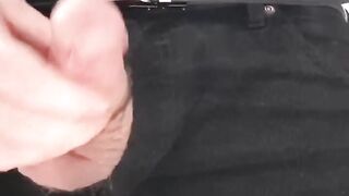 Daddy's Office Masturbation with Big Cum