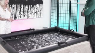 Big tits blonde MILF Taylor Wild gets fucked and babe rode big hard dick