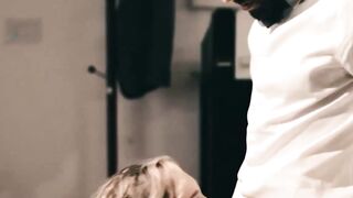 Brunette chick Tiffany Watson bounces on rock solid cock with pleasure